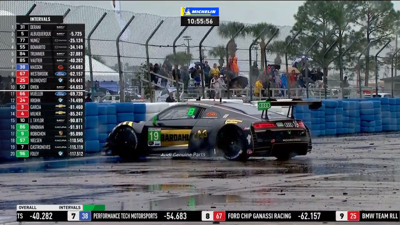 Illustration for article titled 12H of Sebring in the Wet